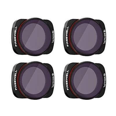 Abbildung von Freewell Bright Day 4K Series Filter für ND8/PL, ND16/PL, ND32/PL, ND64/PL Kompatibel mit Osmo Pocket, Pocket 2