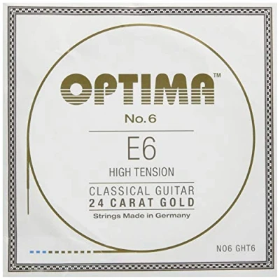 Abbildung von Klassikgitarre Saiten No. 6 Special Silver Einzelsaite E6w vergoldet high NO6.GHT6