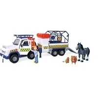 Abbildung von SIMBA Spielwelt Feuerwehrmann Sam, Tierrettung mit Anhänger