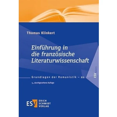 Abbildung von Einführung in die französische Literaturwissenschaft (Grundlagen der Romanistik (GrR), Band 21)