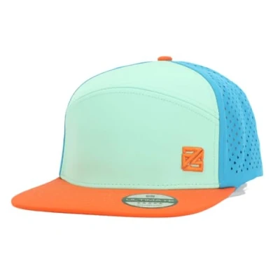 Abbildung von as ULTIMATE Snapback Cap Herren &amp; Damen Wasserabweisende Basecap Kappe für Männer Frauen Größenverstellbar (Mint Sky orange)