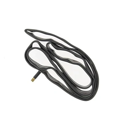 Abbildung von esKapad Chambre A Air Velo de Route 700x35/43c Valve Schrader Fahrradschlauch, 700 x 35/43 C, Ventil, Schwarz