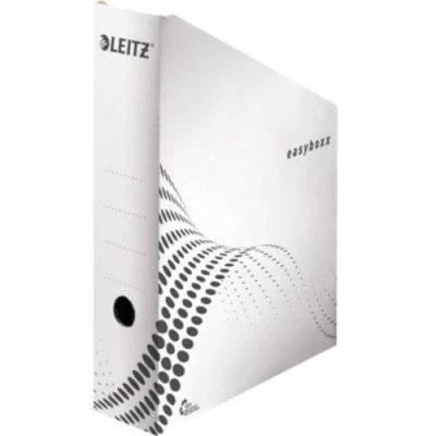 Abbildung von Esselte Leitz Archiv Stehsammler easyboxx, A4, Wellpappe, weiß, 5 Stück