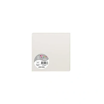 Abbildung von Clairefontaine 11877C Packung (mit 25 Karten Pollen, 135 x mm) 210g, Hellgrau