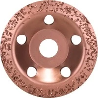 Abbildung von Carbide Schleifkopf, Ø 115mm, grob, schräg, Schleifscheibe