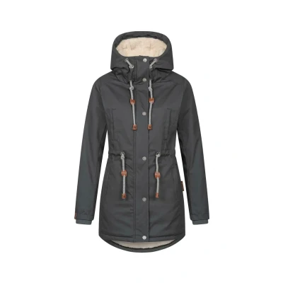 Abbildung von Navahoo B991 Wintermantel, Damen, Größe: Large, Anthrazit
