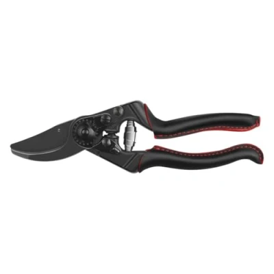 Abbildung von FELCO 8 Premium SE Gartenschere Für rechte Hand, Schnittdurchmesser 25 mm, Gewicht 250 g, Länge 210 große Hände, Schwarzes Aluminium