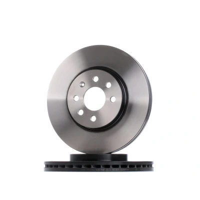 Abbildung von TRW DF4426 Bremsscheibe 280 25 6 4 100 Belüftet lackiert hochgekohlt OPEL: Meriva A, Astra H Schrägheck, Combo C Kasten / Kombi