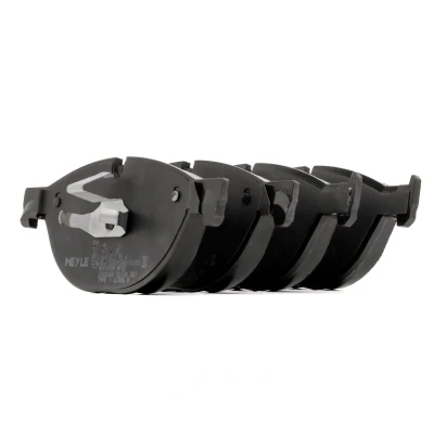 Abbildung von MEYLE 025 250 4519 Bremsbelagsatz ORIGINAL Quality Vorderachse für Verschleißwarnanzeiger vorbereitet mit Anti Quietsch Blech BMW: 5 GT, 6 Coupe