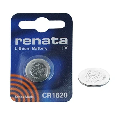 Abbildung von 2 x Renata CR1620 Swiss Made 68mAh Batterien Zelle Münze Schaltfläche Watch 3V Lithium Batterie