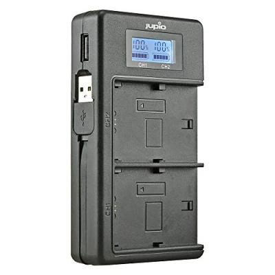 Abbildung von Jupio USB Duo Charger LCD für Sony NP FZ100
