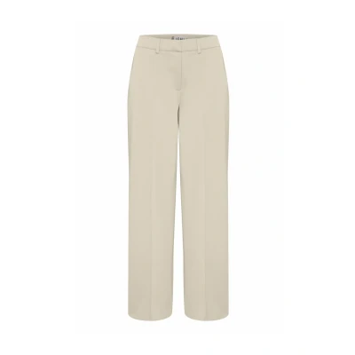 Abbildung von ICHI Damen Ihkate Office Wide Pa Lässige Business Hose, 151308/Doeskin, XS EU