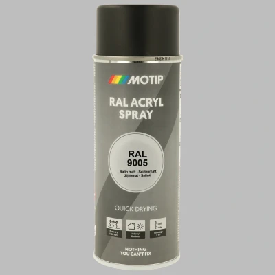 Abbildung von MOTIP 07164 RAL Lack Spraydose 9005 400ml