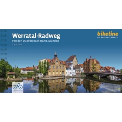 Abbildung von Werratal Radweg: Von den Quellen nach Hann. Münden. 1:50.000, 327 km, GPS Tracks Download, LiveUpdate (Bikeline Radtourenbücher)