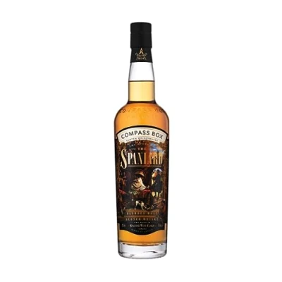Abbildung von Compass Box The Spaniard Blended Malt Scotch Whisky Reifung in spanischen Weinfässern Mit einen Hauch von Vanille, reifen Beeren und Kirschen 700ml 43% vol.
