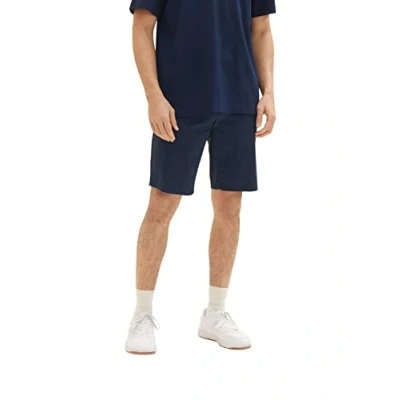 Abbildung von TOM Tailor Shorts, Herren, Größe: 33, Navy diamond structure