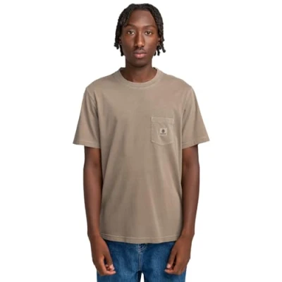Abbildung von Element Pocket Tshirt basic, Herren, Größe: Small, Beige