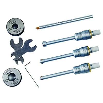 Abbildung von Mitutoyo 368916 heißesten Drei Point/mit interne), 0,7 cm 0,5 &quot;