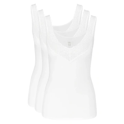 Abbildung von Speidel 3ER PACK Natalie Unterhemd/shirt, Damen, Größe: 40, Weiß