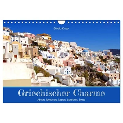 Abbildung von Griechischer Charme (Wandkalender 2025 DIN A4 quer), CALVENDO Monatskalender