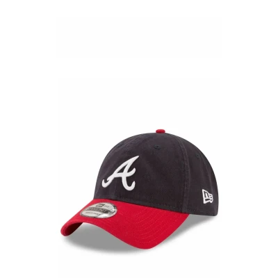 Abbildung von New Era 9TWENTY Strapback Atlanta Braves Cap, Herren, Größe: One Size, Navy