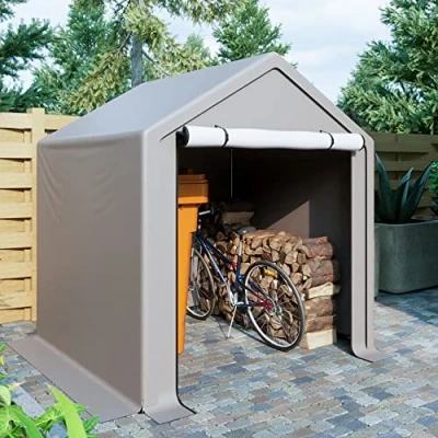 Abbildung von Thanaddo Gerätehaus Garagenzelt Wasserdichtes Geräteschuppen