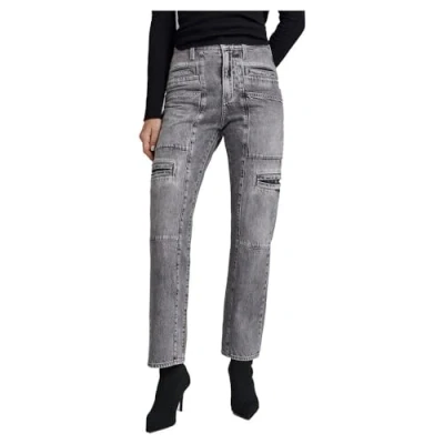 Abbildung von G Star RAW Damen Viktoria Utility High Straight Jeans, Grau (Faded Grey neblina D24566 D537 G324), 29W / 34L