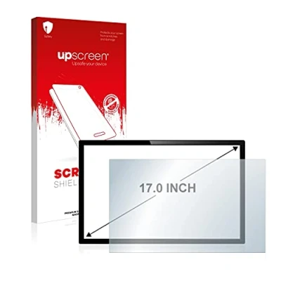 Abbildung von upscreen 17&quot; Schutzfolie für 17,0 Zoll Touch Panel PCs (43.2 cm) [341 x 273 mm, 4:3] Kristallklar, Kratzschutz, Anti Fingerprint
