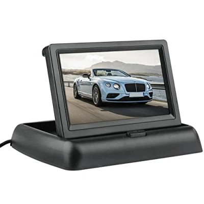 Abbildung von BW 4.3 &quot;Faltbarer Digital TFT LCD Auto hintere Ansicht Sicherungs Monitor für Rückfahrkamera, Rearview Camara, CCTV Kamera DVD