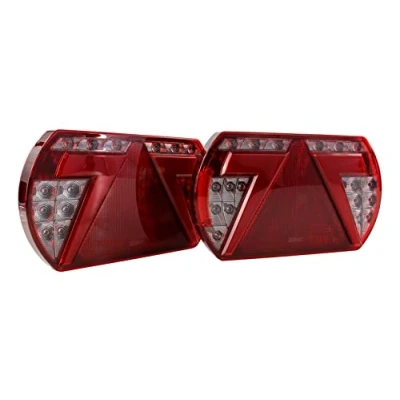 Abbildung von Satz Lucidity 26095 Glo Trac LED Rückleuchte Anhänger 12V Rücklicht für Aspöck Multipoint Bajonett 5 Polig (Set)