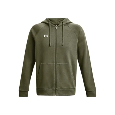 Abbildung von Under Armour Herren UA Rival Fleece FZ Hoodie, Zip Up weich gebürsteter Pullover mit durchgehendem Reißverschluss