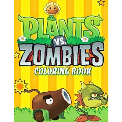 Abbildung von Plants vs Zombies Coloring Book: Exclusive Work 50+ illustrations Great Books for Kids and Teens 8.5x11 inch