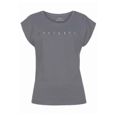 Abbildung von Venice Beach Tshirt print, Damen, Größe: 32/34, Grau