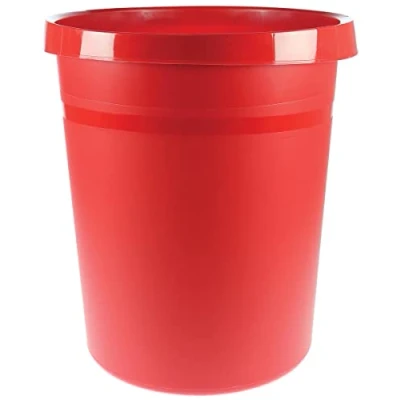 Abbildung von Han Papierkorb Grip mit Griffmulden 18 Liter rot