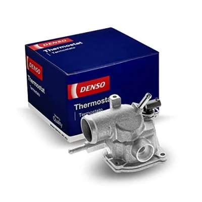 Abbildung von DENSO DTM92502 Kühlwasserthermostat 92C mit Dichtungen MERCEDES BENZ: C Klasse Limousine, T modell, CLK Coupe