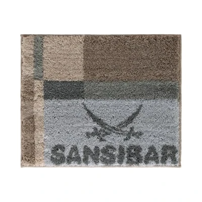 Abbildung von Badematte Sansibar Badteppich CLIFF, Hoch Flor 20 mm Sylt, schnell trocknend, strapazierfähig, fußbodenheizungsgeeignet, Polyacryl, rutschhemmend beschichtet, fußbodenheizungsgeeignet