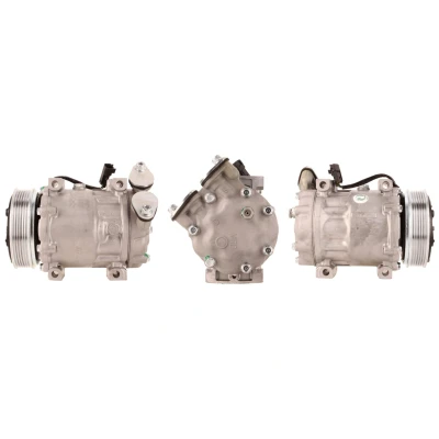 Abbildung von ELSTOCK 51 0227 Kompressor PAG 46 R 134a mit Dichtungen VOLVO: V50, V70 3, V60 I, FORD: Focus 2 Schrägheck, Kombi, C Max, MAZDA: 3 Hatchback