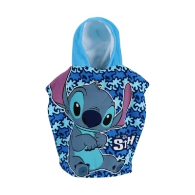 Abbildung von Lilo &amp; Stitch Badeponcho Kinder Kapuzenhandtuch Bequem und Stylisch
