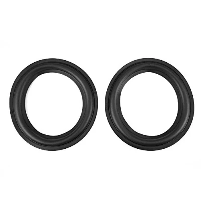 Abbildung von Tihebeyan 2 Stücke 6 Zoll Lochgummi Lautsprecher Schaum Rand Surround Ringe Ersatz Ersatzteile für Reparatur oder DIY