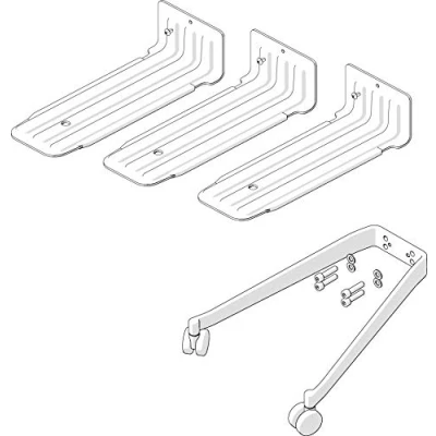 Abbildung von SIGEL MI201 Nachrüst Set für Office Caddy Workplace MI200, Umbau zum zweiseitigen Rollcontainer