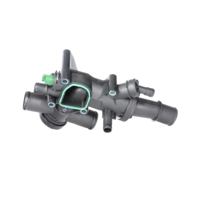 Abbildung von GATES TH41683G1 Kühlwasserthermostat 83 mit Dichtungen Gehäuse PEUGEOT: 308 I Schrägheck, SW, 307 FORD: Focus 2 Schrägheck