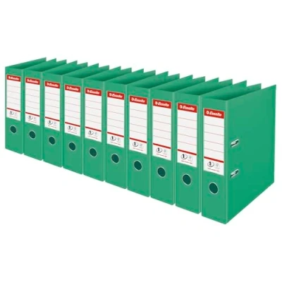 Abbildung von Esselte, N1 Power 626505 Ordner Color&#039;Ice Green 75 mm Rücken A4 PP 10 Stück