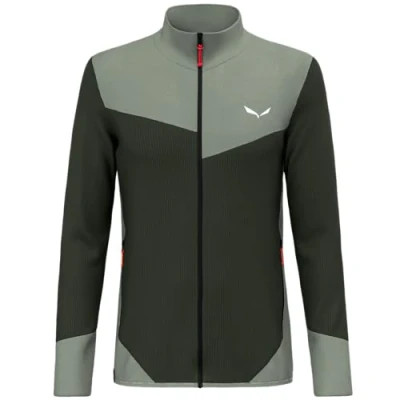 Abbildung von Salewa PUEZ Waffle Jacket Outdoorjacke, Herren, Größe: 46, Dark olive
