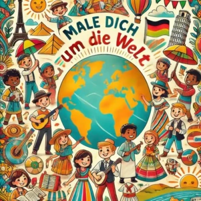 Abbildung von Kulturelle Abenteuer: Male dich um die Welt: Entdecke Vielfalt unserer Welt durch kreative Malvorlagen für Kinder