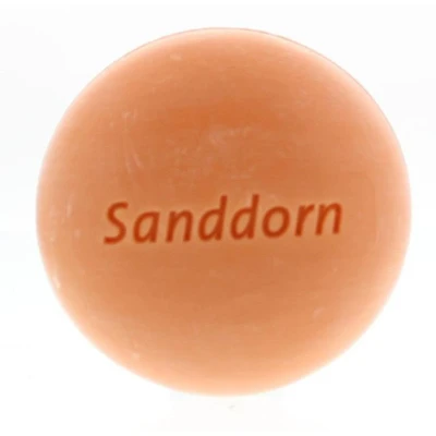 Abbildung von Tjota runde Sanddorn badeseife