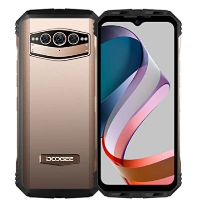 Abbildung von DOOGEE 5G Outdoor Smartphone ohne Vertrag V30T, Dimensity 1080 Octa Core 12GB+256GB, 6.58&#039;&#039; 120Hz FHD+, 108MP Triple AI Kamera(20MP Nachtsicht), 10800mAh Akku, Android 12 IP68 Handy, NFC Gold