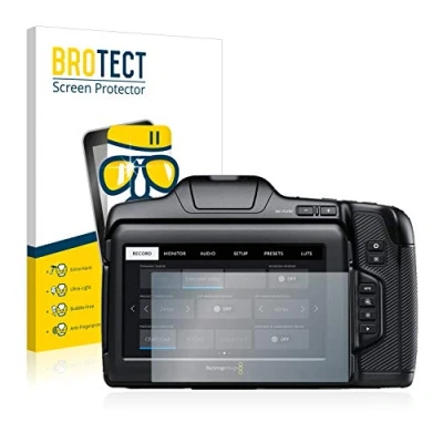 Abbildung von BROTECT Schutzglas für Pocket Cinema Camera 6K Pro / G2 Schutzfolie Panzer Folie Glas [Extrem Kratzfest 9H, Anti Fingerprint, Ultra Transparent]