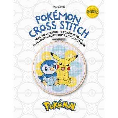 Abbildung von Pokémon Cross Stitch: Bring Your Favorite Pokemon to Life With over 50 Cute Stitch Patterns