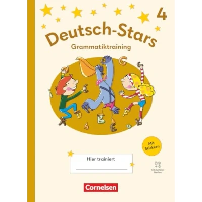 Abbildung von Deutsch Stars Grammatiktraining Ausgabe 2025 4. Schuljahr: Übungsheft Mit Lösungen und digitalen Medien