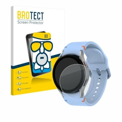 Abbildung von BROTECT Entspiegelungs Schutzglas für Samsung Galaxy Watch FE Schutz Folie Panzerfolie Glas Matt [Extrem Kratzfest 9H, Anti Reflex, Fingerprint]